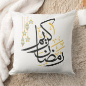 ラマダンカレムイスラム装飾用クッション クッション (ブランケット)