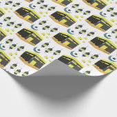 ラマダンカレムイードムバラクイスラム ラッピングペーパー (角)