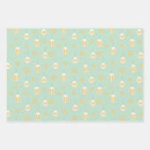 ラマダンカレムイードムバラク幸せなイードラッピングパペ ラッピングペーパーシート (正面)