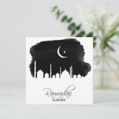 ラマダンカレムウォーターカラーモスク シーズンカード (スタンド正面)