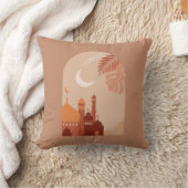 ラマダンカレムエステティックボホフリースブランケット クッション (ブランケット)