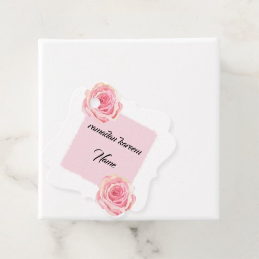 ラマダンカレムカスタムメッセージカード フェイバータグ (インサイチュ)