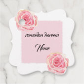 ラマダンカレムカスタムメッセージカード フェイバータグ (正面)