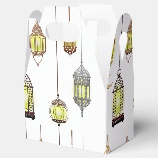 ラマダンカレムクレセントランタンムバラクイスラム フェイバーボックス (オープン)