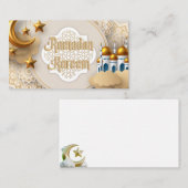 ラマダンカレムグリーティングカード ノートカード (正面/裏面)