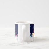 ラマダンカレムタイポグラフィイスラムクレセント文字 エスプレッソカップ (裏面)