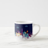 ラマダンカレムタイポグラフィイスラムクレセント文字 エスプレッソカップ (右)