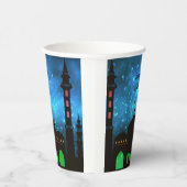 ラマダンカレムタイポグラフィイスラムクレセント文字 紙コップ (右)