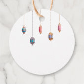 ラマダンカレムテーマギフトラベルお祝い フェイバータグ (裏面)