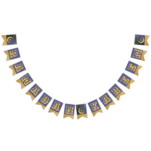 ラマダンカレムデコールバナーバウンティングフラッグ バンティングフラッグ (全)