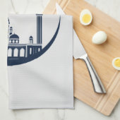 ラマダンカレムフリースブランケット キッチンタオル (四つ折り)