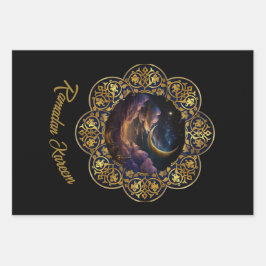 ラマダンカレムムバラク2024 EIDムバラク ラッピングペーパーシート