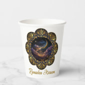 ラマダンカレムムバラク2024 EIDムバラク 紙コップ (正面)