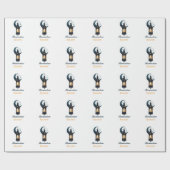 ラマダンカレムムバラックランタンラマダン2024 ラッピングペーパー (フラット)