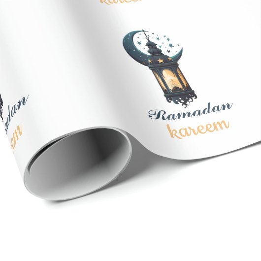 ラマダンカレムムバラックランタンラマダン2024 ラッピングペーパー (ロールコーナー)