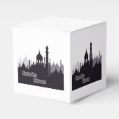 ラマダンカレムメッセージカードオフィスボックス フェイバーボックス (正面サイド)