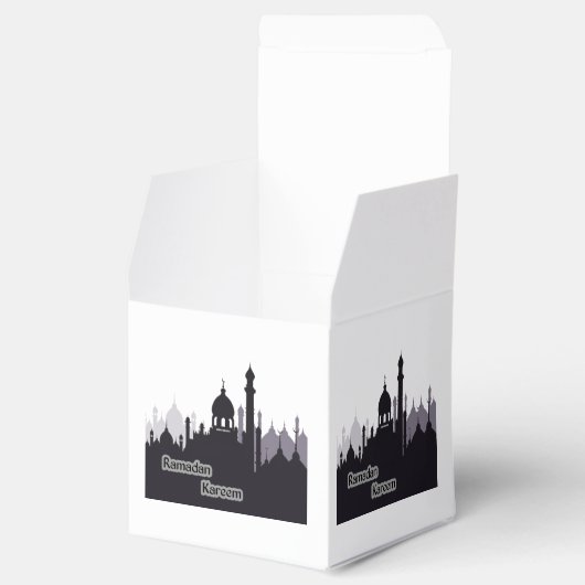 ラマダンカレムメッセージカードオフィスボックス フェイバーボックス (オープン)