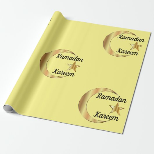 ラマダンカレムラッピング紙 ラッピングペーパー (アンロールド)