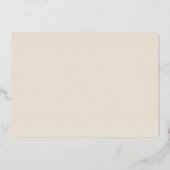 ラマダンカレムラマダンムバラクフォイル招待状 箔招待状 (裏面)