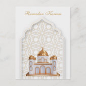 ラマダンカレムラマダンムバラク葉書 ポストカード (正面)