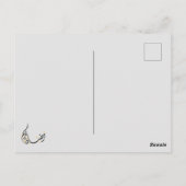 ラマダンカレムラマダンムバラク葉書 ポストカード (裏面)