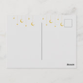 ラマダンカレムラマダンムバラク葉書 ポストカード (裏面)