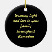 ラマダンカレム セラミックオーナメント (裏面)