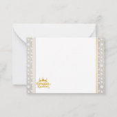 ラマダンカレム ノートカード (裏面)