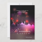 ラマダンカレームグリーティングカード シーズンカード (正面)