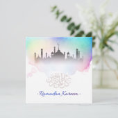 ラマダンカレーム水彩  シーズンカード (スタンド正面)