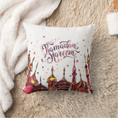 ラマダンカレーム装飾用クッションホームデコレーション クッション (ブランケット)