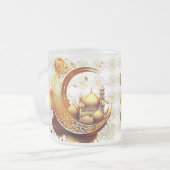 ラマダンカレーム フロストグラスマグカップ (正面左)