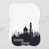 ラマダンカレーム 招待状 (正面/裏面)