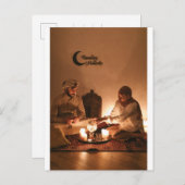 ラマダンギフトはがきグリーティングカード ポストカード (正面/裏面)