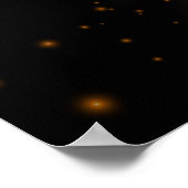 ラマダンゴールデンムーンファノカラフルオス ポスター (角)