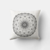 ラマダンダラホワイト装飾用クッション クッション (裏面)