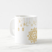 ラマダントロフィーウィズゴールデンオーナメント コーヒーマグカップ (正面左)