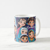 ラマダンムバラクアニメマグ コーヒーマグカップ (正面右)