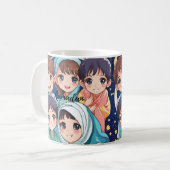 ラマダンムバラクアニメマグ コーヒーマグカップ (正面左)