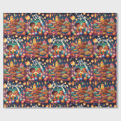 ラマダンムバラクイフタールラッピング紙 ラッピングペーパー (フラット)