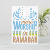 ラマダンムバラクカレーム 招待状 (スタンド正面)