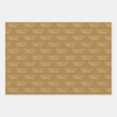 ラマダンムバラクギフトラッピング紙 ラッピングペーパーシート (正面3)