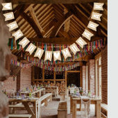 ラマダンムバラクバナーマンテルフィアレスコデーション バンティングフラッグ