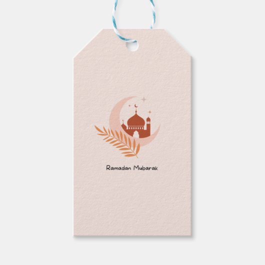 ラマダンムバラクボホムーン&モスク ギフトタグ (正面)