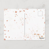 ラマダンムバラクモスクイスラムデザイン ポストカード (裏面)