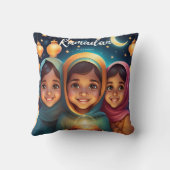 ラマダンムバラク子供用キャンドルクッション クッション (裏面)