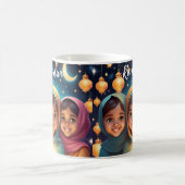 ラマダンムバラク子供用キャンドルマグ コーヒーマグカップ (中央)