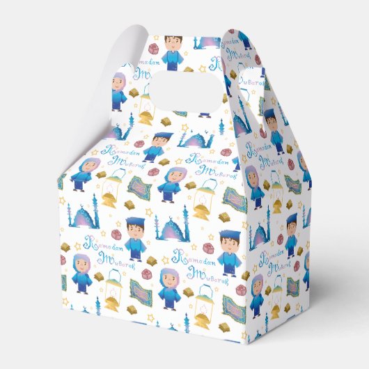 ラマダンムバラク模様 フェイバーボックス (正面サイド)