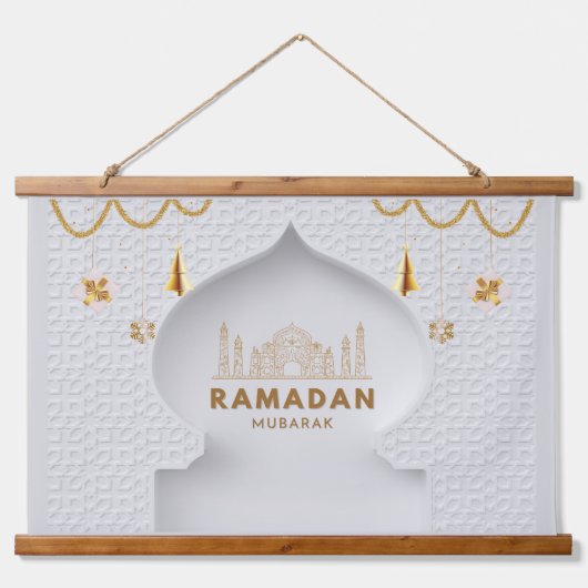 ラマダンムバラク |ラマダン・カレム 吊り下げ型タペストリー (正面)
