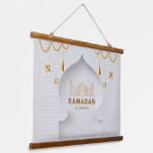 ラマダンムバラク |ラマダン・カレム 吊り下げ型タペストリー (傾斜あり)